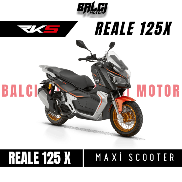 RKS - REALE 125 X - MAXI SCOOTER