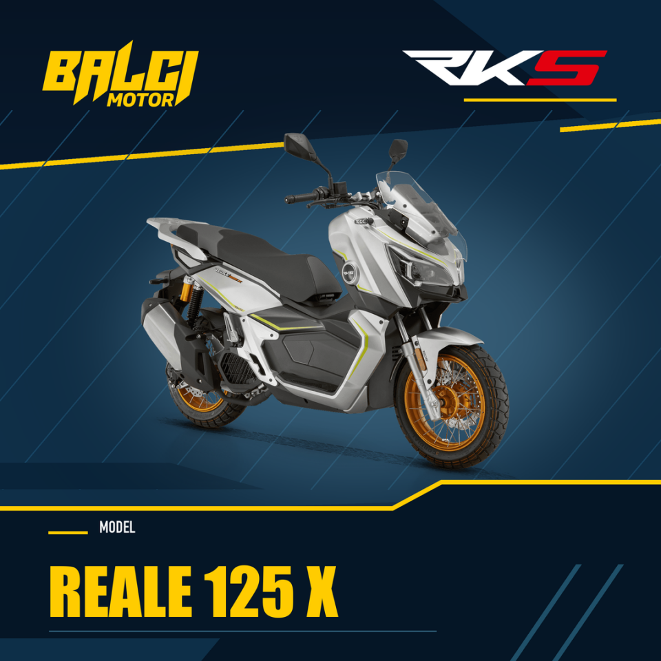 RKS - REALE 125 X - MAXI SCOOTER