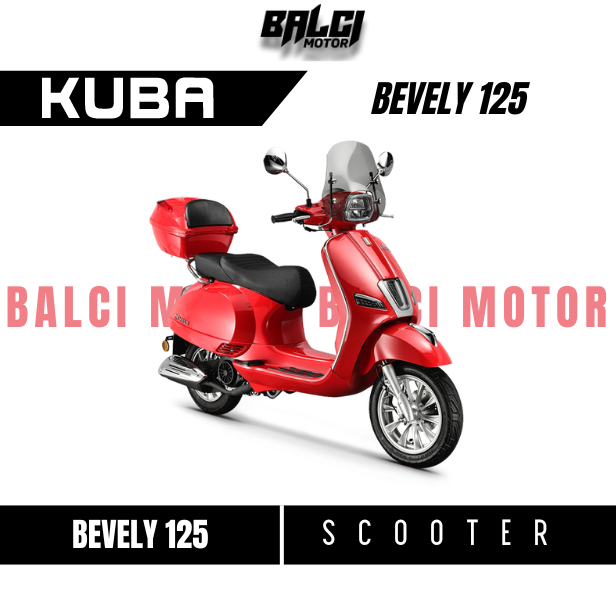 KUBA - BEVELY 125 - SCOOTER
