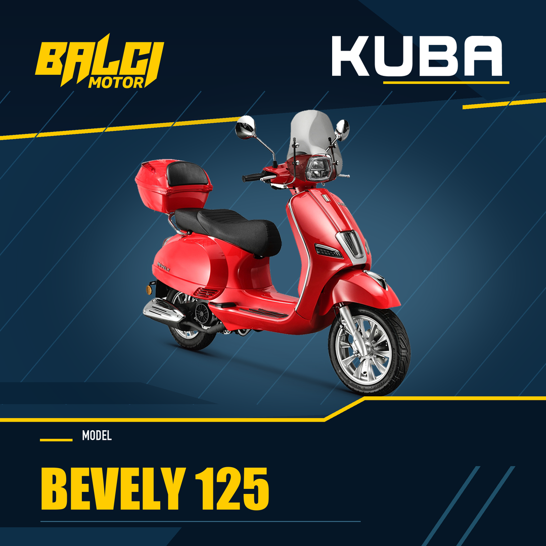 KUBA - BEVELY 125 - SCOOTER
