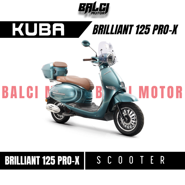 KUBA - BRILLIANT 125 PRO - X - SCOOTER