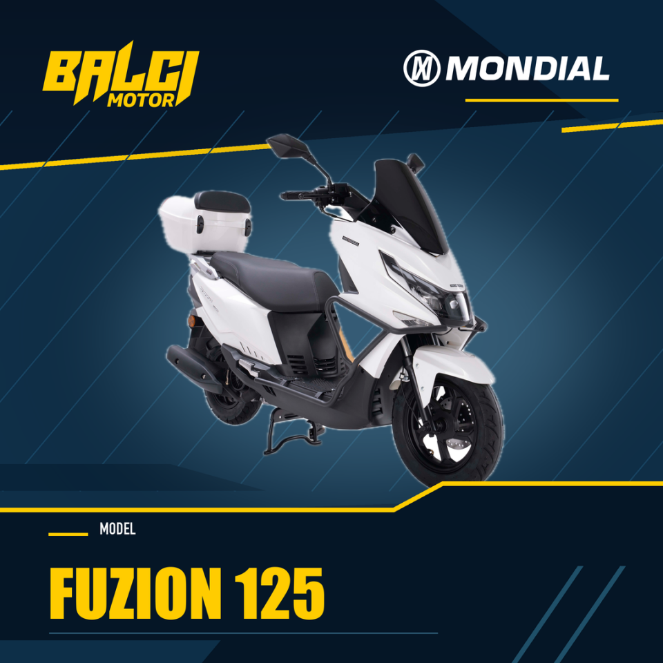 MONDIAL - FUZION 125 - SCOOTER