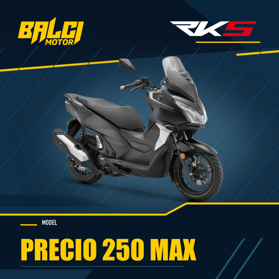 RKS - PRECIO 250 MAX - MAXI SCOOTER